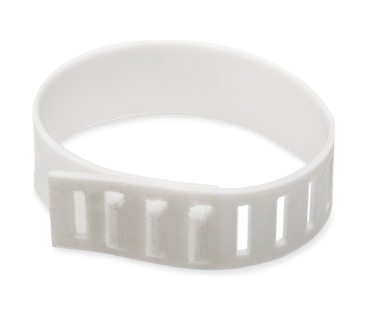 Ultimaker TPU 95A White Sample Ultimaker TPU 95A White Sample