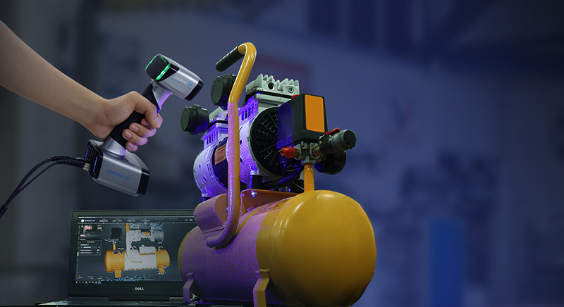 SHINING 3D - EinScan HX scanner using handheld
