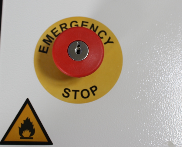 Thunder Nova-63 Laser Cutter Emergency Stop Thunder Nova-63 Laser Cutter Emergency Stop