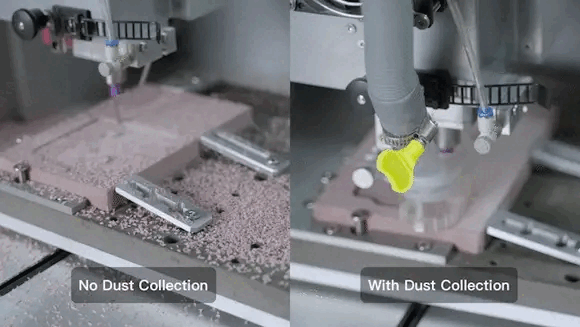 Makera Carvera Desktop CNC Machine built in dust collection