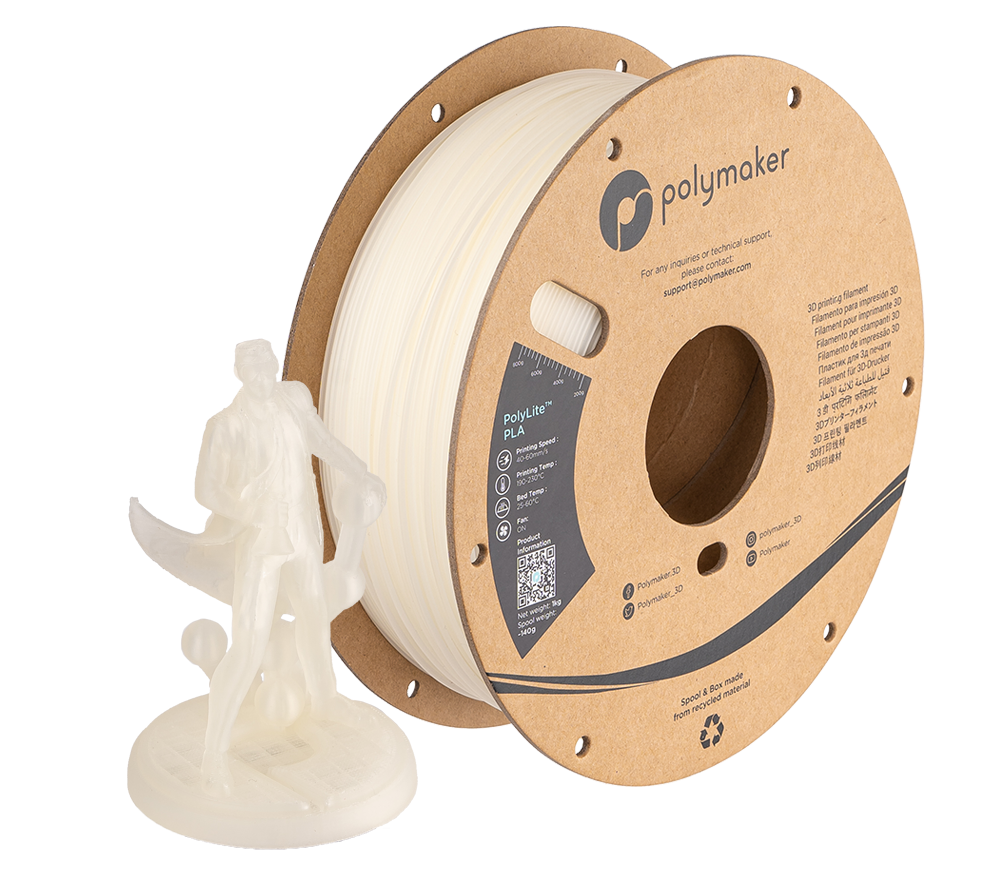 Polylite Polylite PLA  Series - White Sample