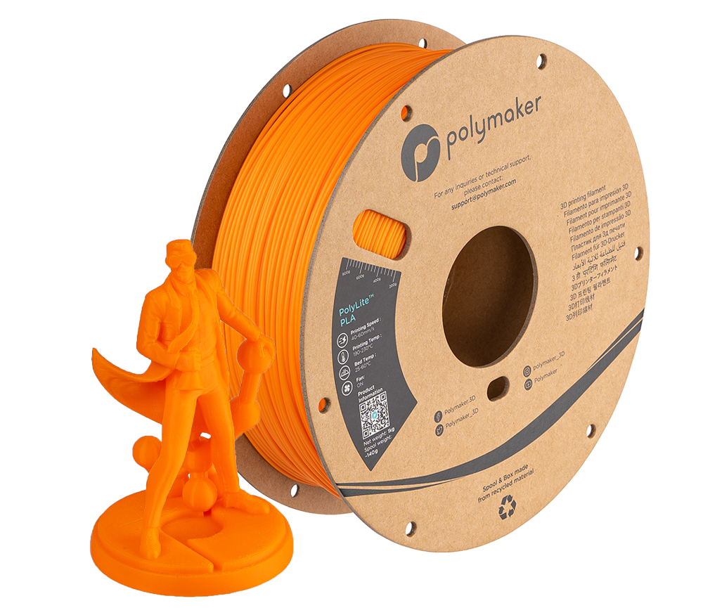 Polylite Polylite PLA  Series - Orange Sample