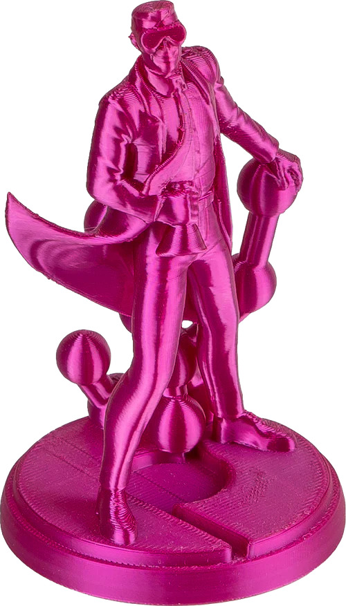 Polymaker Polylite PLA Silk Series - Silk Magenta Sample
