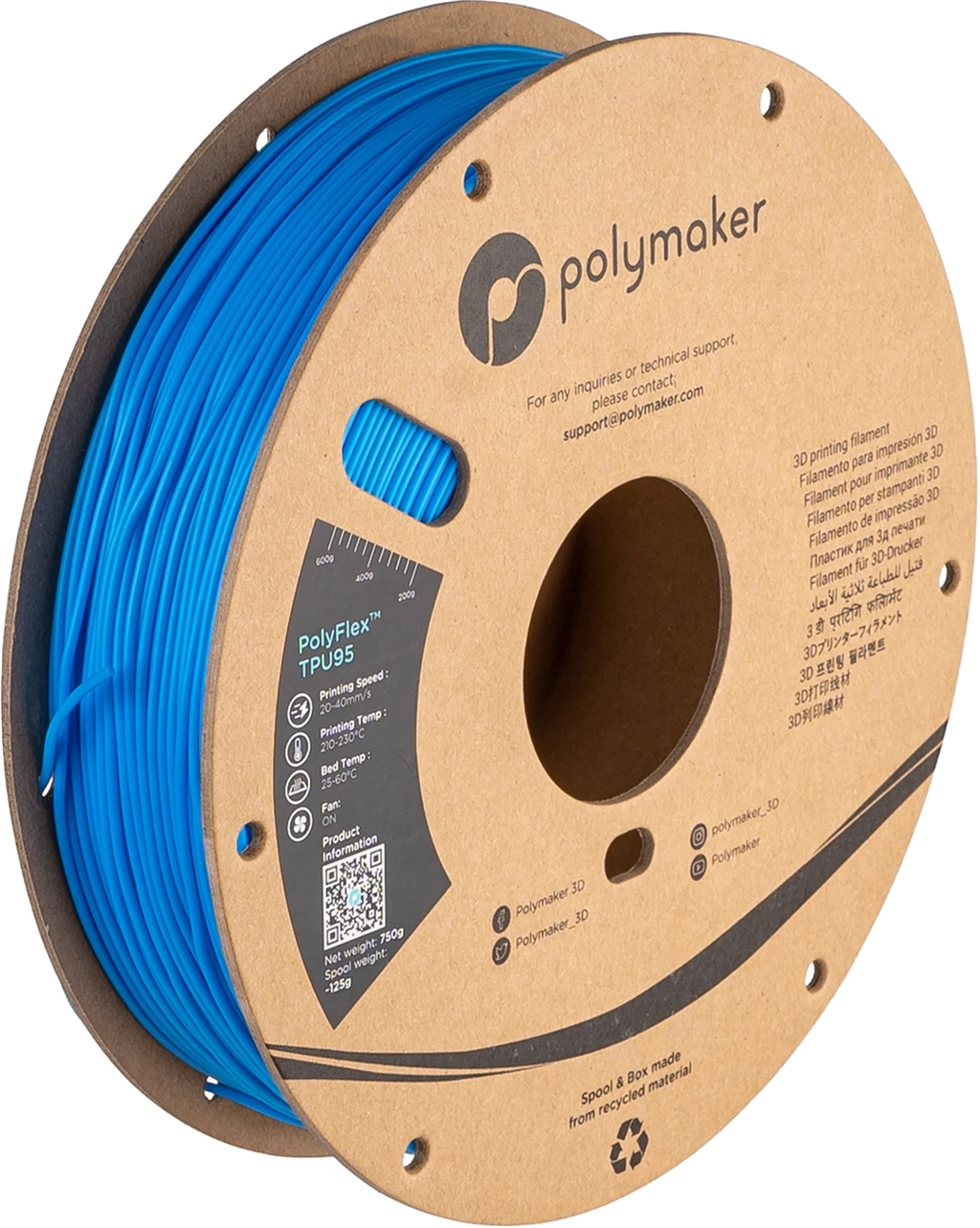 PolyFlex? TPU95 Series - Blue PolyFlex? TPU95 Series - Blue