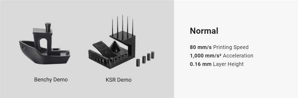 Snapmaker Artisan 3-in-1 3D Printer on Normal speed details