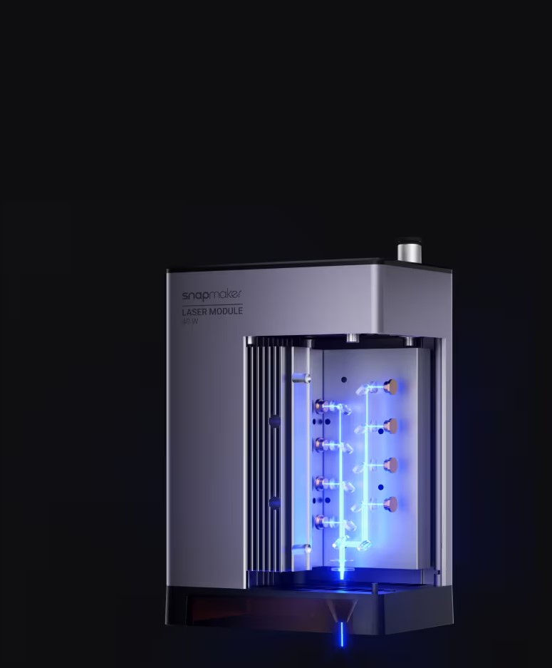 Snapmaker ray has Cutting-edge Laser Beam Combining Technology