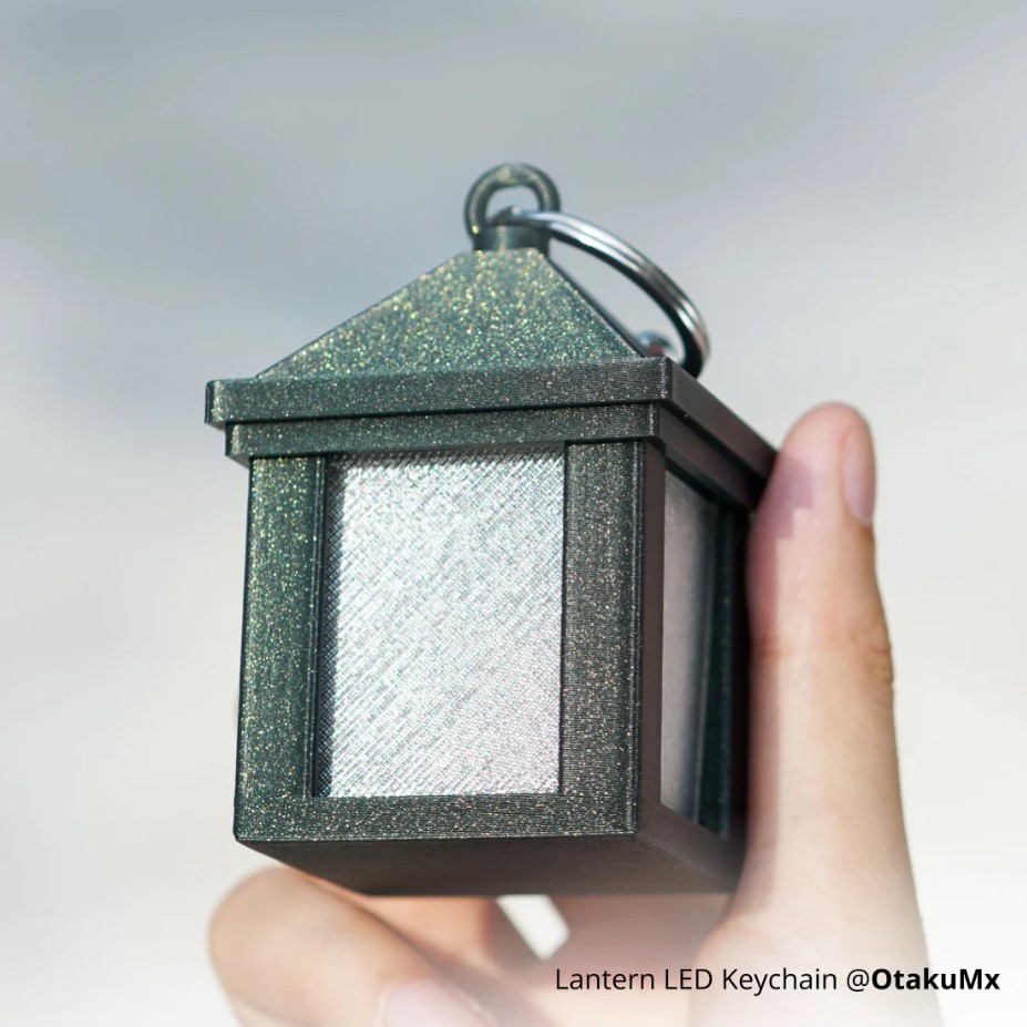 Bambu Lab PLA Galaxy - Lamp LED Keychain