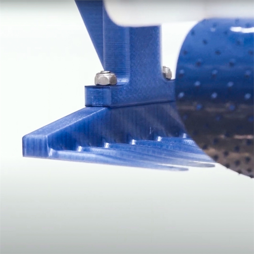 以藍色表示食品安全 