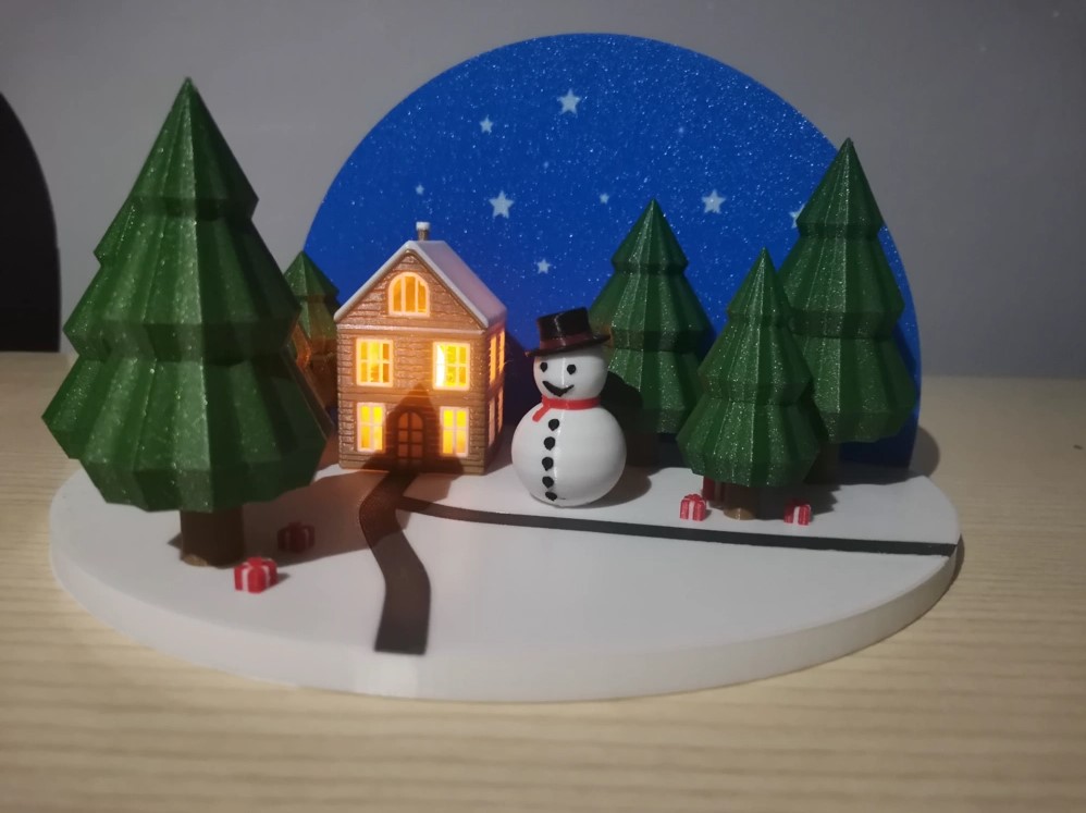 多色可愛(ài)的聖誕小屋 多色可愛(ài)的聖誕小屋