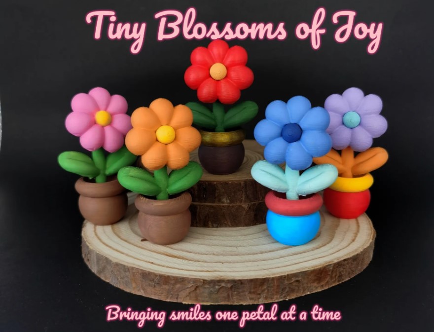 Print these cute flowers