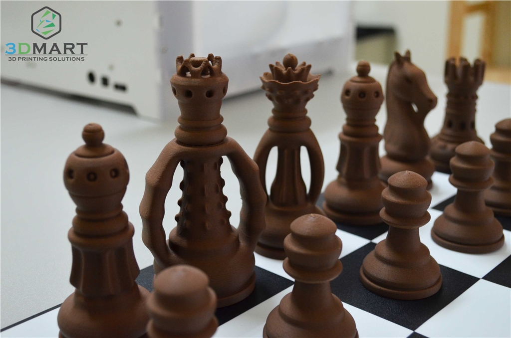 Ultimaker2+, 3D列印機(jī), ColoprFabb, 仿木材料, corkfill 軟木色