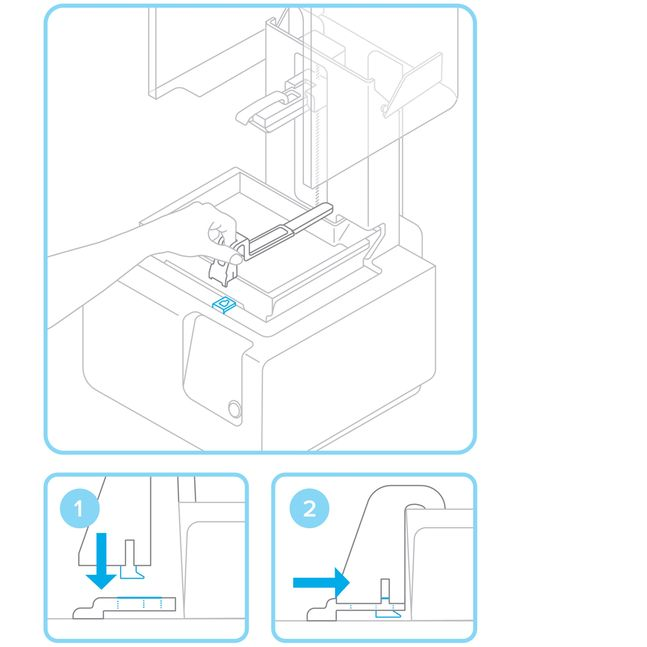Formlabs - Form2 SLA 光固化3D列印機(jī) 3DMART 安裝樹(shù)脂刮器