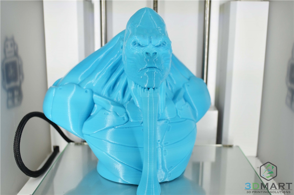 Ultimaker 3D列印機 Esun PLA+材料 Poachers Cortex 支撐未拆