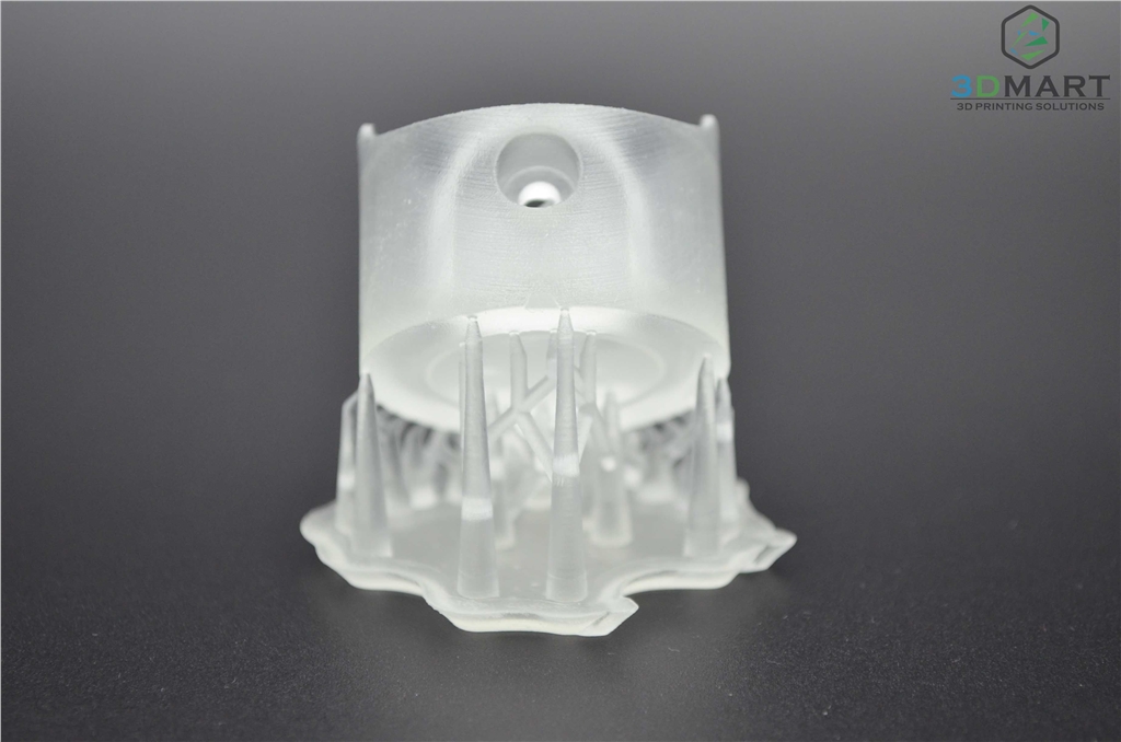 Formlabs SLA 3D列印機 Form 2 臺灣 開箱文章 成品未拆支撐 正視角 3DMART Formlabs SLA 3D列印機 Form 2 臺灣 開箱文章 成品未拆支撐 正視角 3DMART