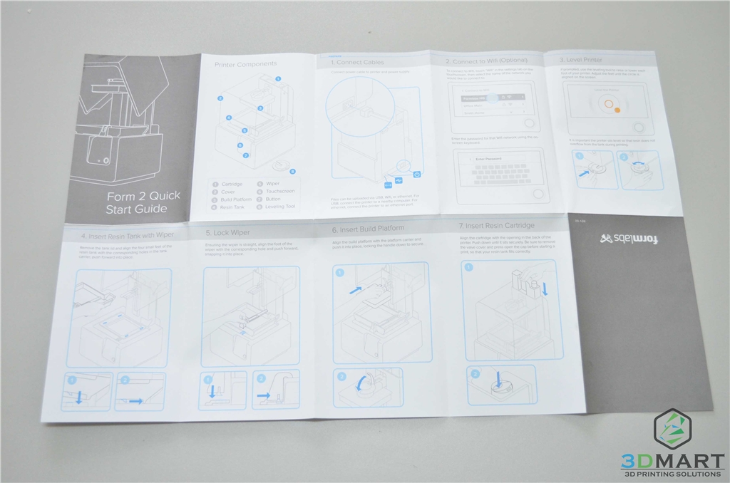 Formlabs SLA 3D列印機 Form 2 臺灣 開箱文章 組裝說明 3DMART Formlabs SLA 3D列印機 Form 2 臺灣 開箱文章 組裝說明 3DMART