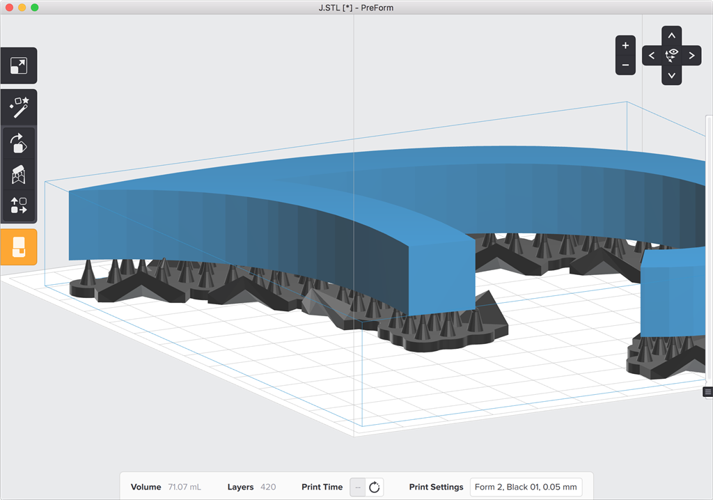 formlabs form2 preform切片軟體教學(xué) 旋轉(zhuǎn)物件 傾角小 formlabs form2 preform切片軟體教學(xué) 旋轉(zhuǎn)物件 傾角小