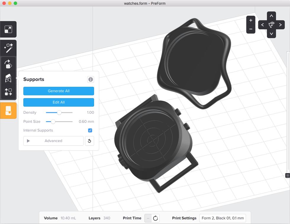 formlabs form2 preform切片軟體教學(xué) 支撐結(jié)構(gòu) 全部生成 formlabs form2 preform切片軟體教學(xué) 支撐結(jié)構(gòu) 全部生成
