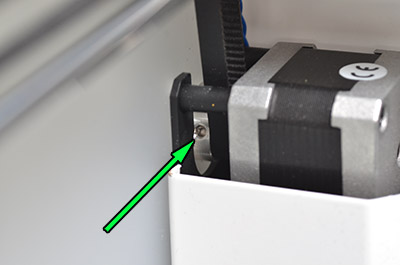 鎖緊皮帶輪, 放鬆皮帶輪, 3D印表機步進馬達調(diào)整