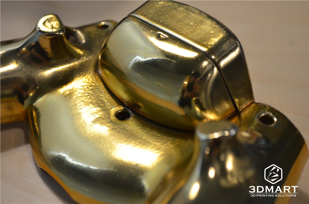 DWS XFAB SLA光固化3D列印機 列印Xbox把手 鍍鋅噴漆