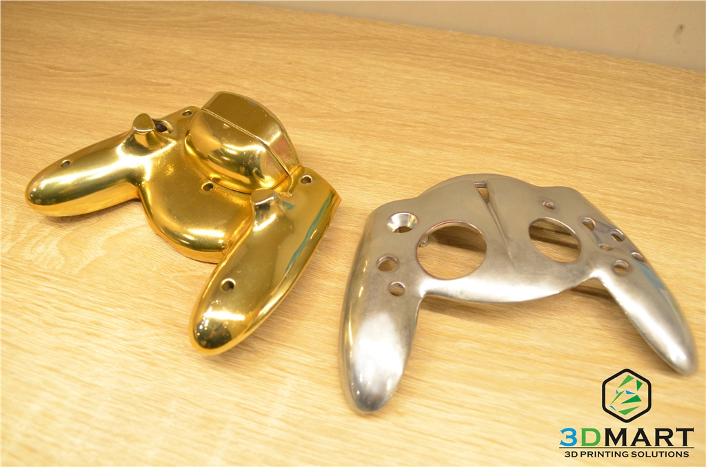 DWS XFAB SLA光固化3D列印機 列印Xbox把手 鍍銀及鍍鋅