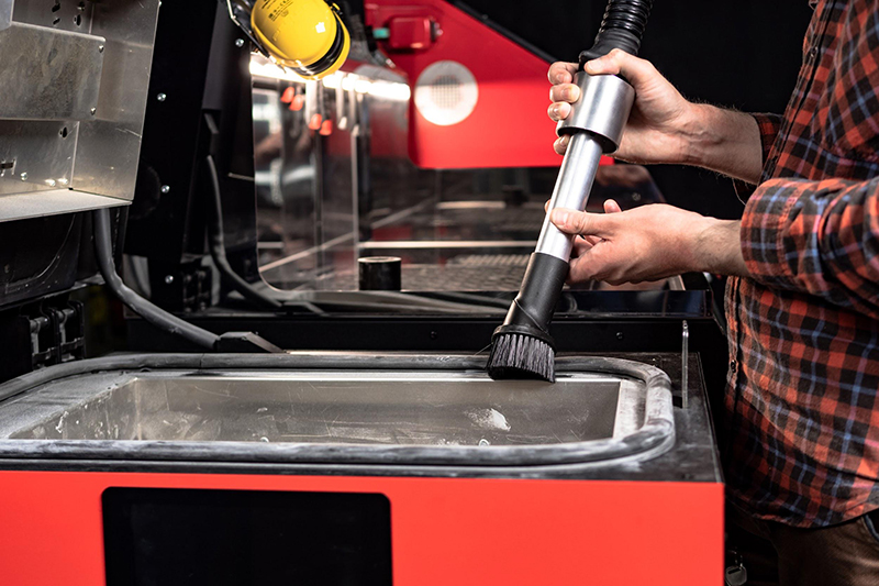 Sinterit Powder Handling Station (PHS) woring area