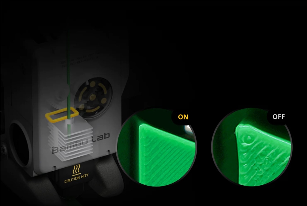 拓竹Bambu Lab A1 Mini 3D列印機(jī)有主動流量補(bǔ)償