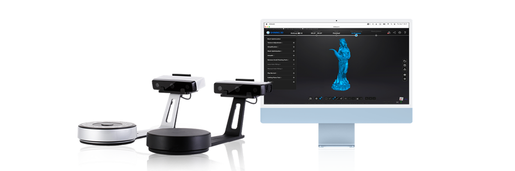 Shining EinScan-SP V2 3D掃描器支援MacOS