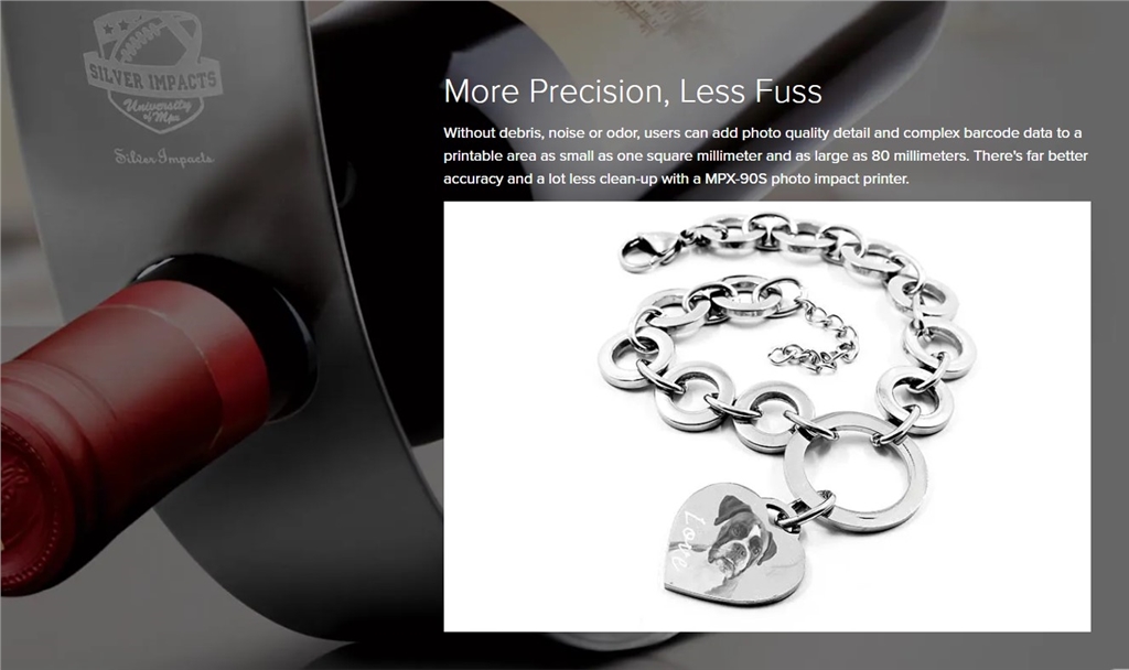 桌上型金屬雕刻機 METAZA MPX-90S沒有碎屑、噪音或異味