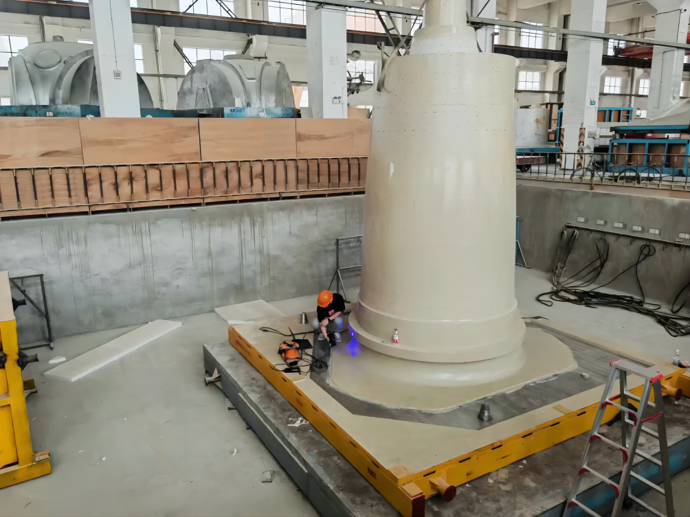 風力發(fā)電機主軸木模