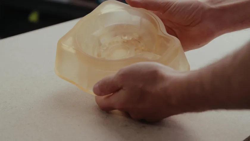 高溫樹脂透過SLA光固化3D列印制作的熱成型模板