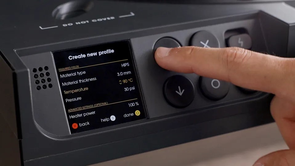 Multiplier 桌上壓力成型機(jī)的自訂模式 Multiplier 桌上壓力成型機(jī)的自訂模式