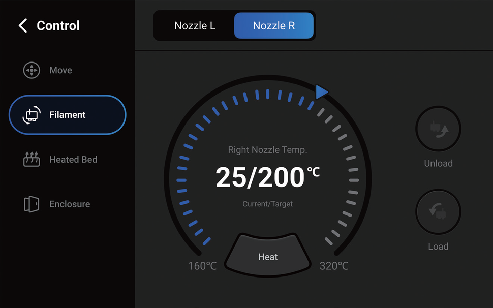 在 Snapmaker Artisan 上裝載耗材 在 Snapmaker Artisan 上裝載耗材