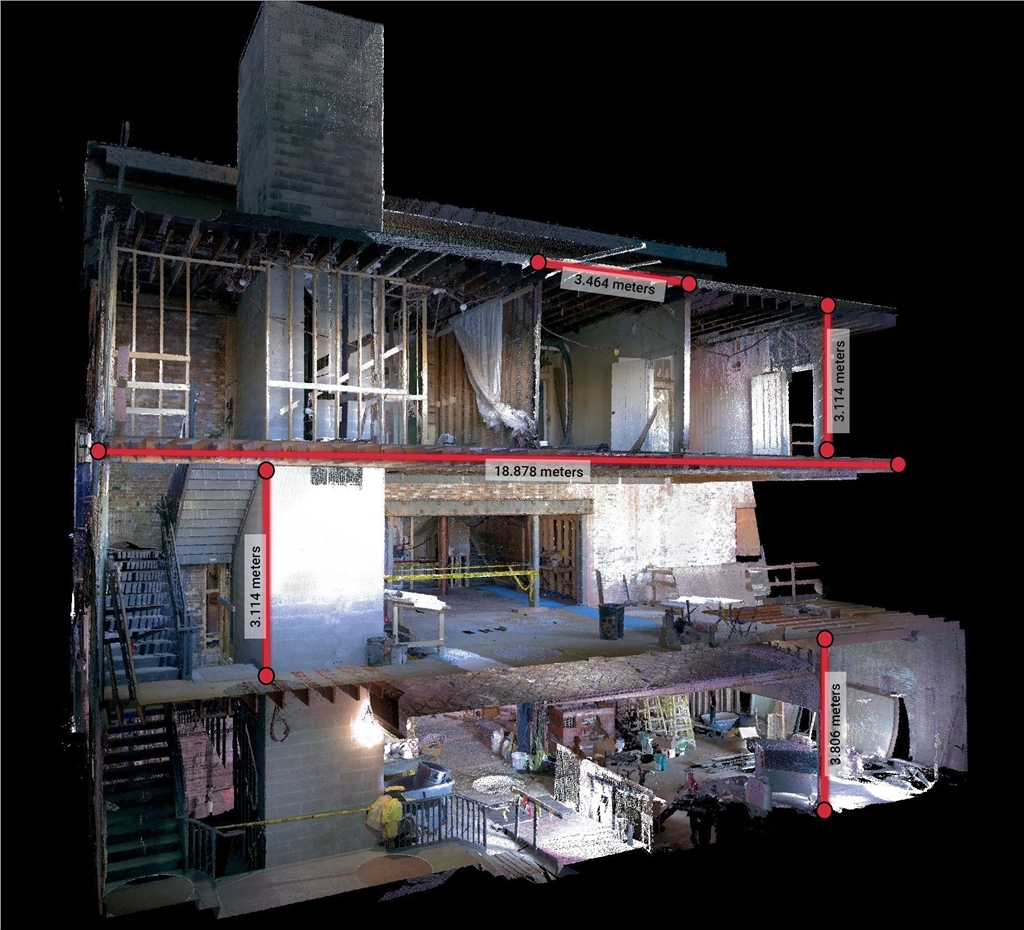 Leica Blk360 G2 雷射3D環(huán)景掃描器測量模式