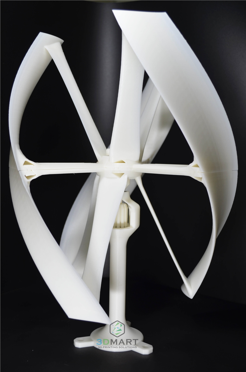 Ultimaker 2 + 3D列印機 easy to build beautiful sample Wind Turbine風(fēng)力發(fā)電機