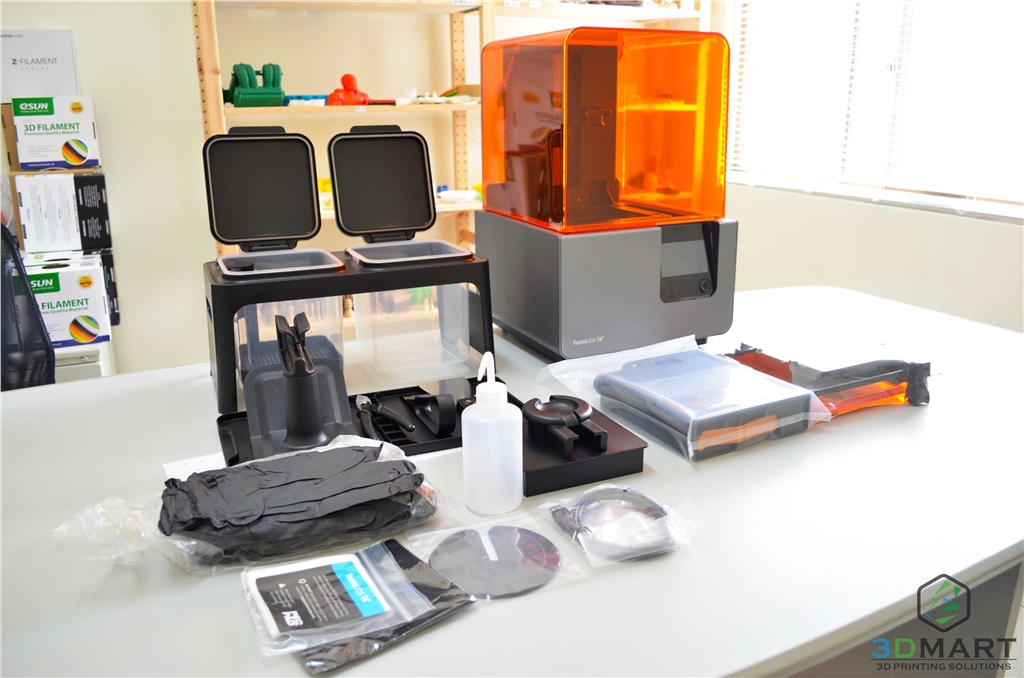 Formlabs SLA 3D列印機(jī) Form 2 臺(tái)灣 開箱文章 主機(jī)加配件全覽 3DMART